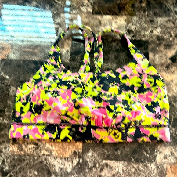 LULULEMON ENERGY BRA MULTICOLOR SIZE 8 NWT - Picture 3 of 7